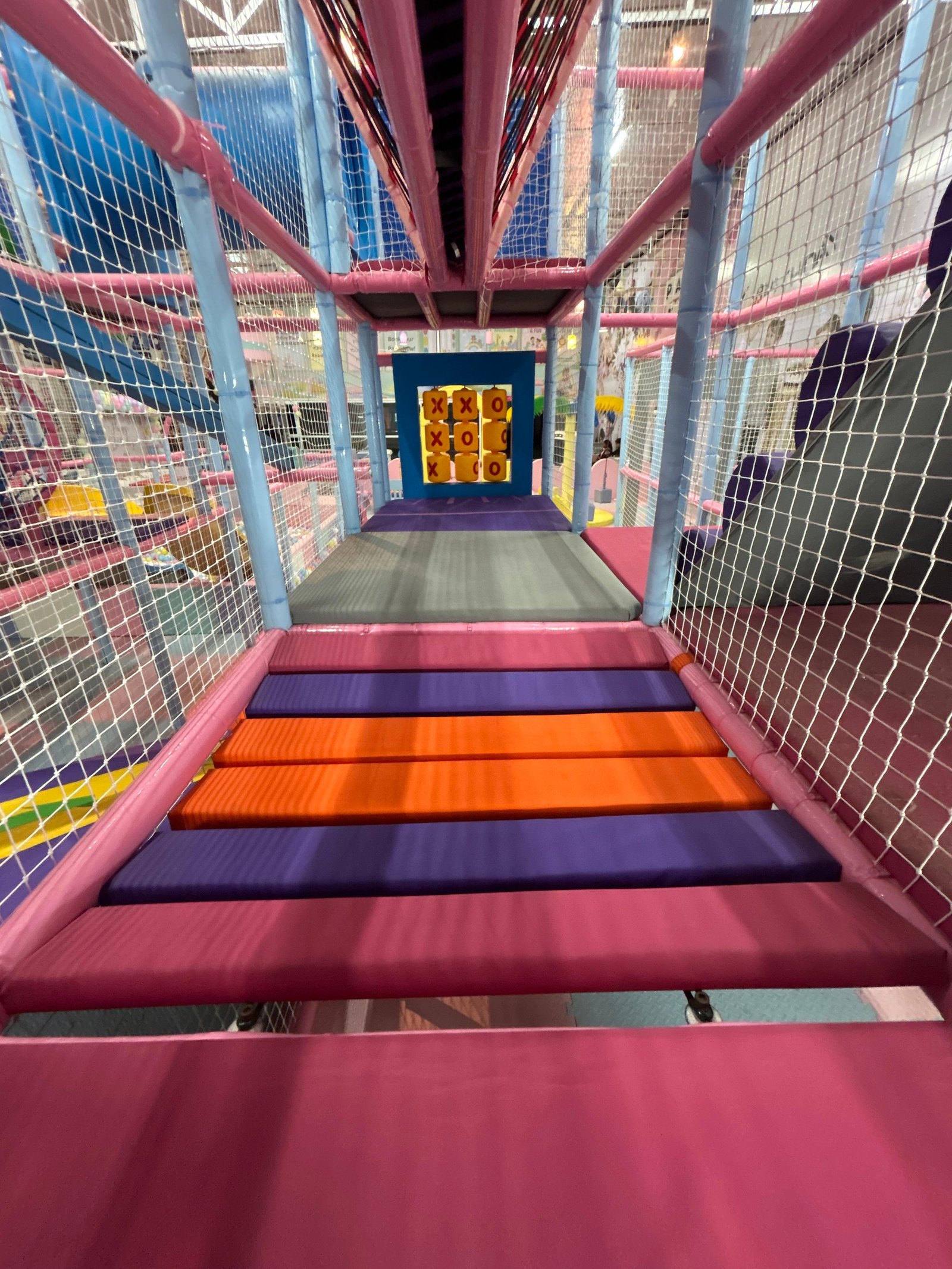 A Colourful Hanging Bridge